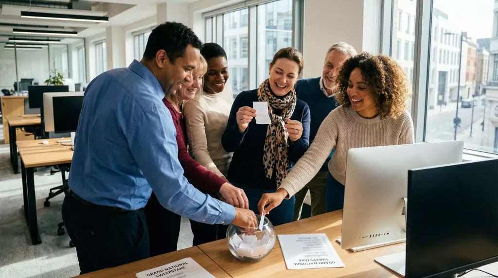 Grand National sweepstake office draw